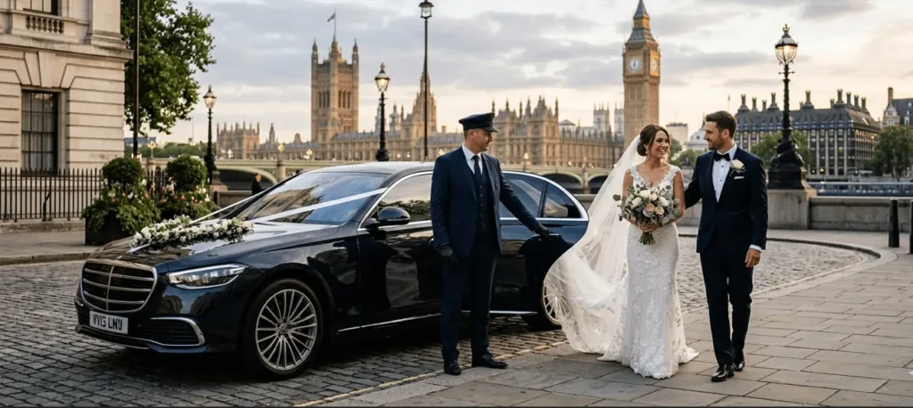 Best Wedding Transfer with Chauffeur in London