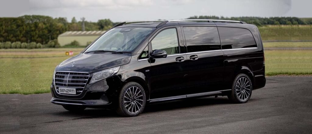 Chauffeur-driven Mercedes-Benz Jet Class offering a seamless luxury experience, perfect for business and leisure travel around London.